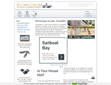 Tablet Screenshot of nes-emulator.com